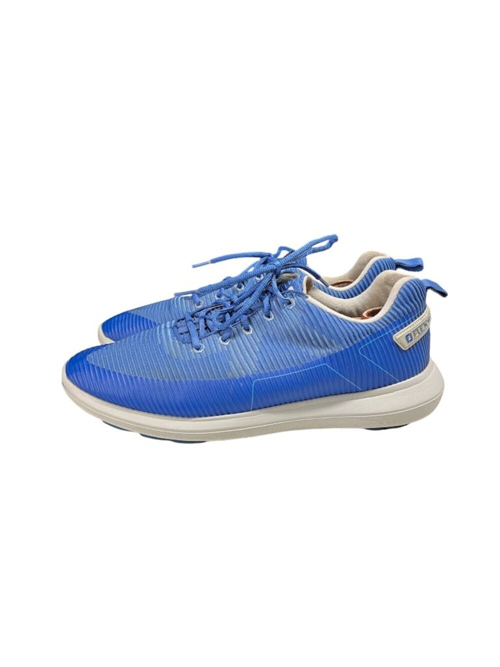 Footjoy Golf FJ Flex Mens Blue Athletic Shoes Size 11.5W Casual Sneakers